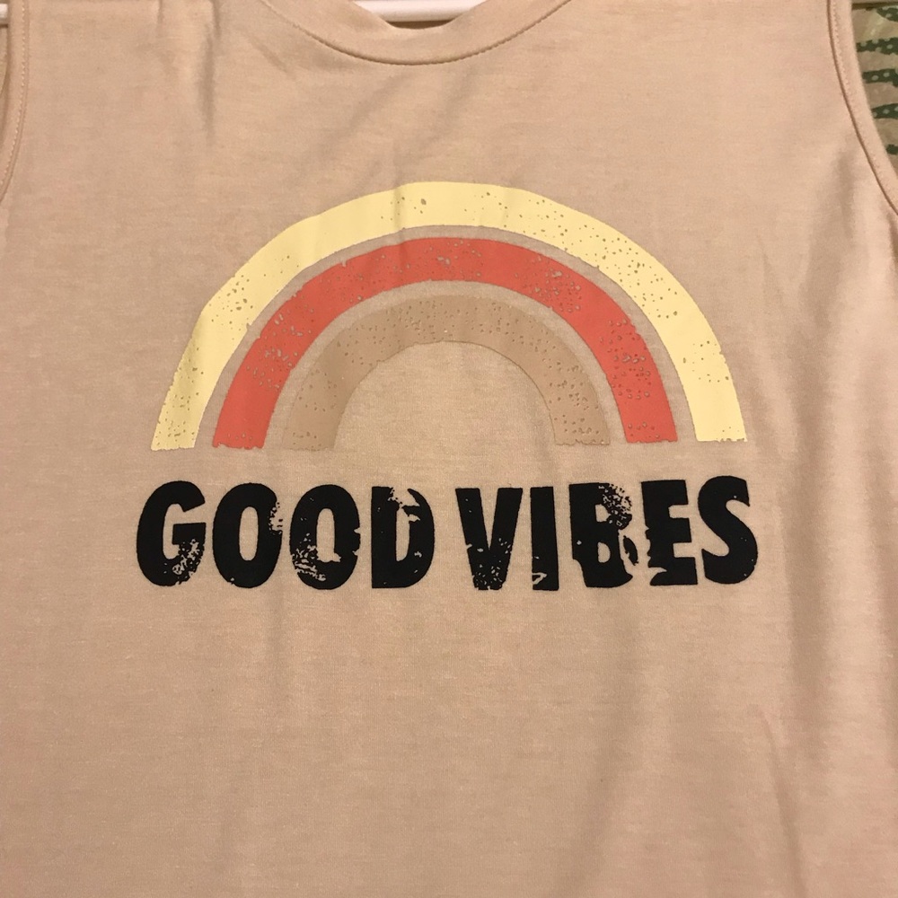 Good Vibes Sleeveless Top
